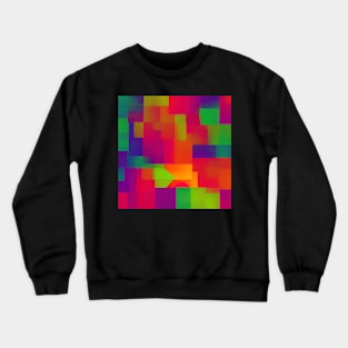 omg retro pattern abstract Crewneck Sweatshirt